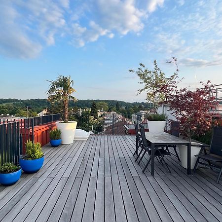 Grosszuegiges Dachterrassen-Appartment Mit Klimaanlage Und Wunderbarem Ausblick Vienna Luaran gambar