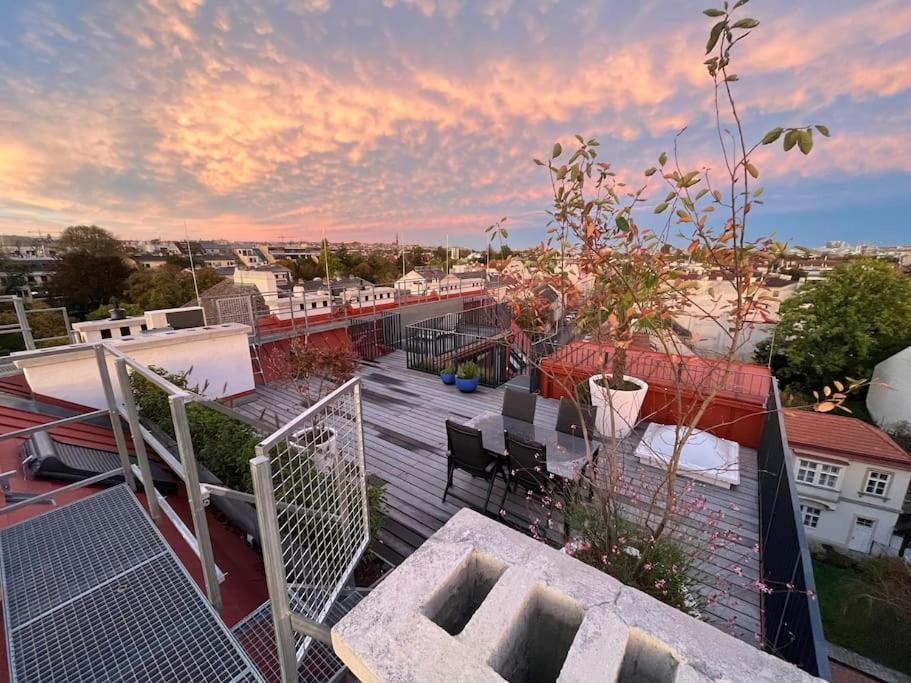 Grosszuegiges Dachterrassen-Appartment Mit Klimaanlage Und Wunderbarem Ausblick Vienna Luaran gambar